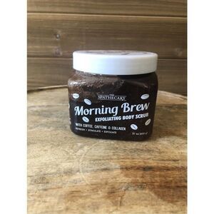 THE‎ SPATHECARY Morning Brew EXFOLIATING COFFEE BODY SCRUB W/COLLAGEN 21 oz